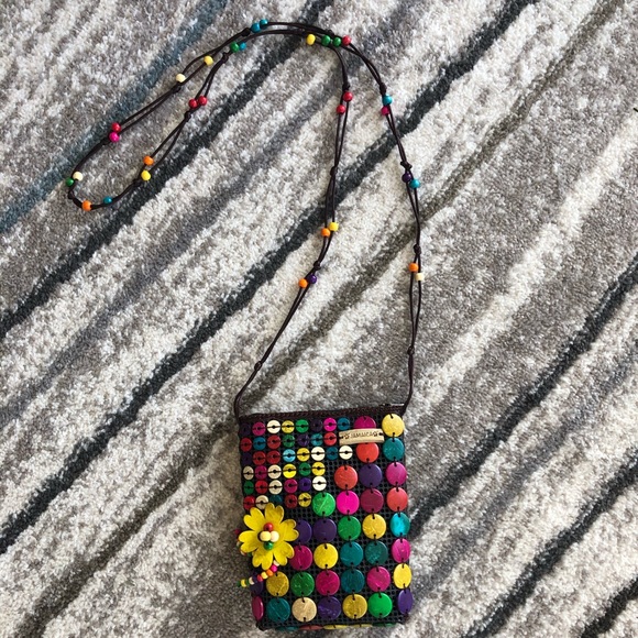 Handbags - NWOT beaded “Jamaica” purse